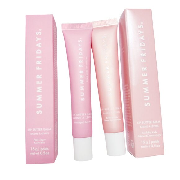 3 colors mix (3pcs) Summer Fridays Lip Butter Balm Conditioning Lip Mask New box - Picture 2 of 3